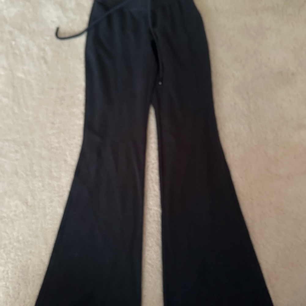 Aritzia Sunday Best Black Flare Pants